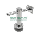 Pj-B409 Adjustable Pipe Glass Mounted Bracket Tempered Tube Handrail Glass Bracket